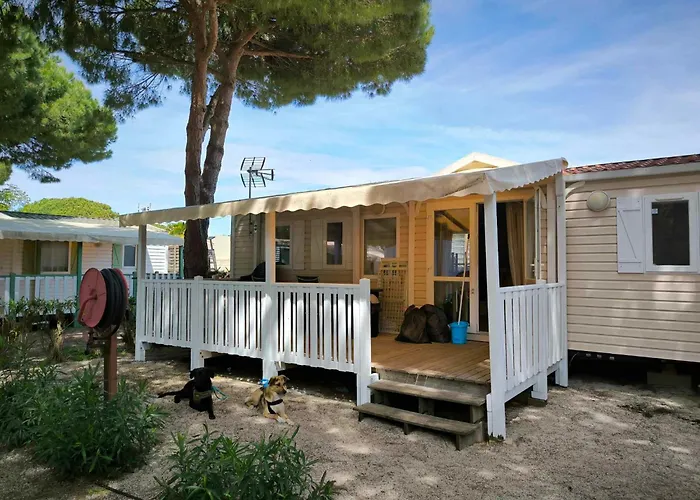 Mobil-Home Au Camping Familial 4 Etoiles Les Sables D\'Or